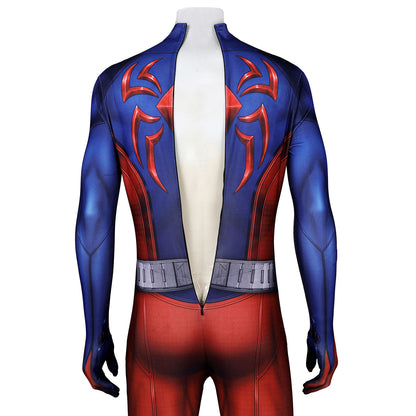 Spider-Man 2 Peter Parker Scarlet III Suit Male Jumpsuit Cosplay Costumes