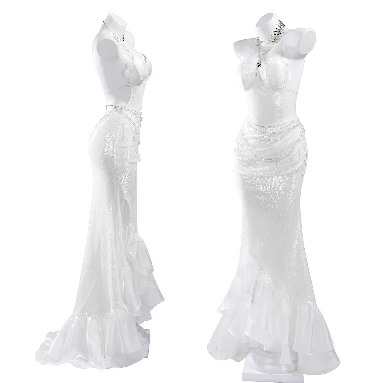 Pre-order Path to Nowhere L.L. Interlude‌‌ White Dress Top Level Cosplay Costumes