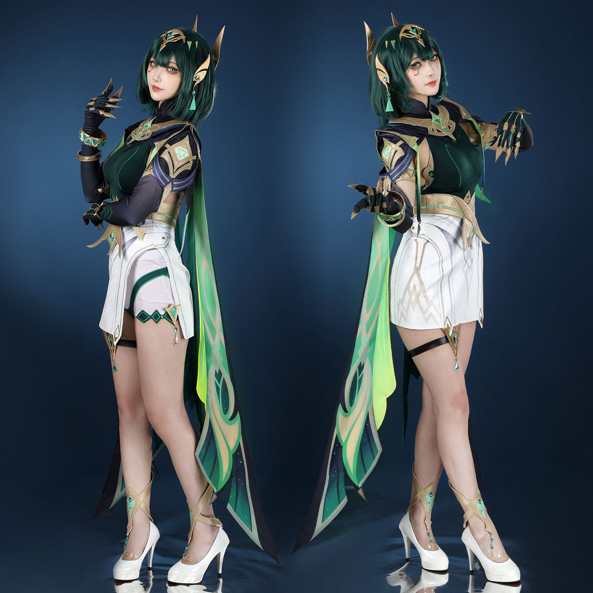 Game Genshin Impact Nefer Full Set Top Cosplay Costumes – coscrew