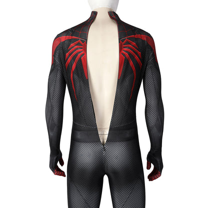 Spider-Man: Miles Morales PS5 Suit V2 Male Jumpsuit Cosplay Costumes
