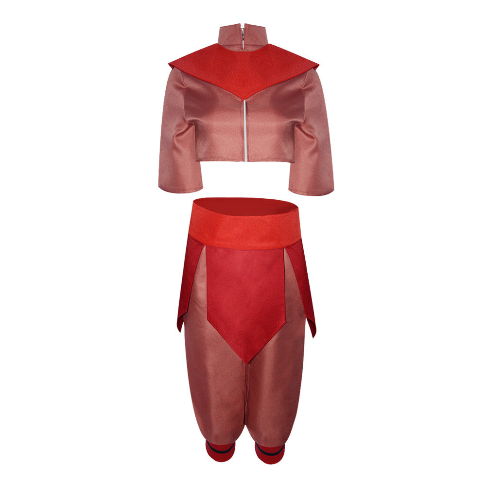 Anime Avatar: The Last Airbender Ty Lee Outfit Cosplay Costumes