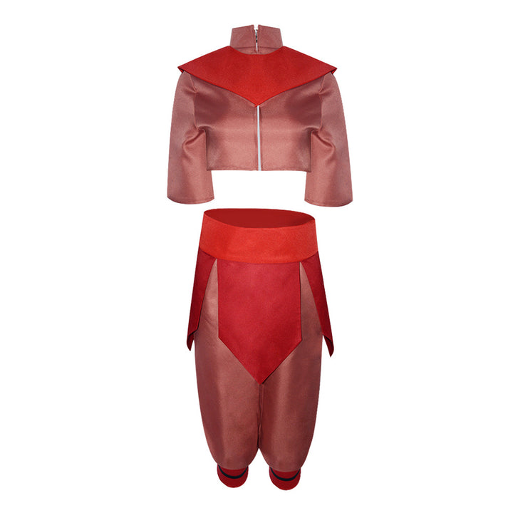 Anime Avatar: The Last Airbender Ty Lee Outfit Cosplay Costumes