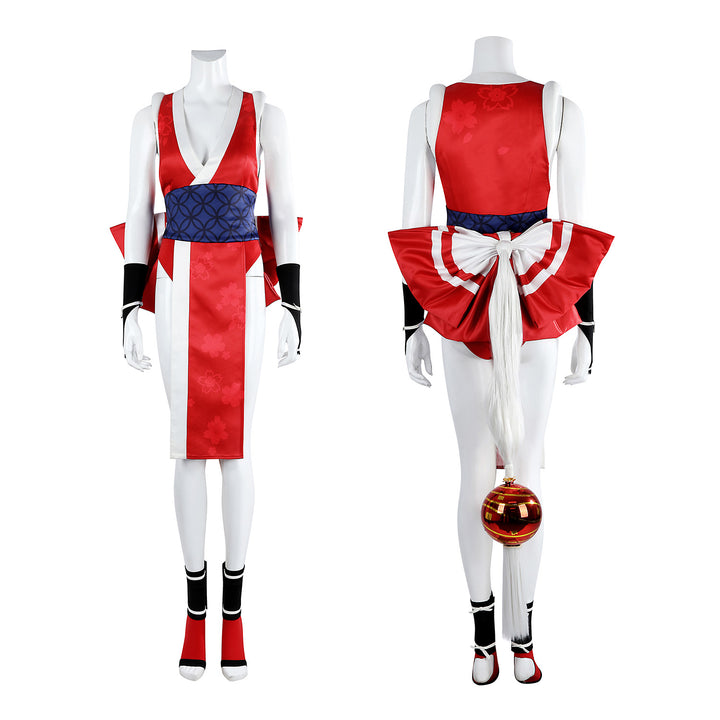 Street Fighter 6 Mai Shiranui Full Set Top Level Cosplay Costumes