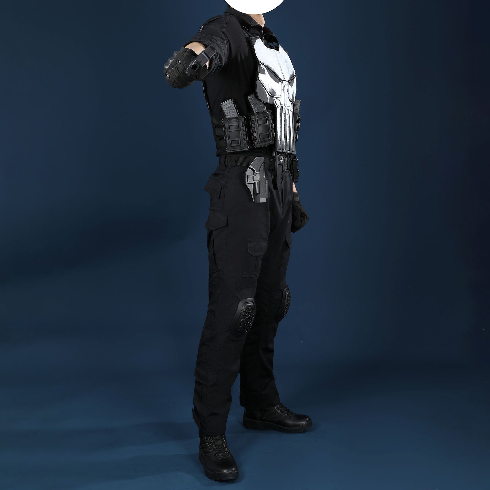 The Punisher One Last Kill Punisher Cosplay Costumes Frank Castle Skull Suit Halloween Outfits