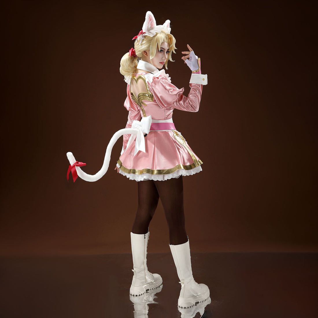 Overwatch Elizabeth Caledonia Calamity Ashe Cosplay Costumes Women's Themed Maid Outfits