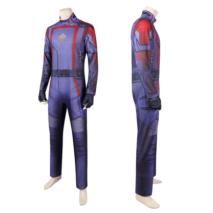 Guardians of the Galaxy 3 Star Lord Peter Quill Cottom Jumpsuit Cosplay Costumes