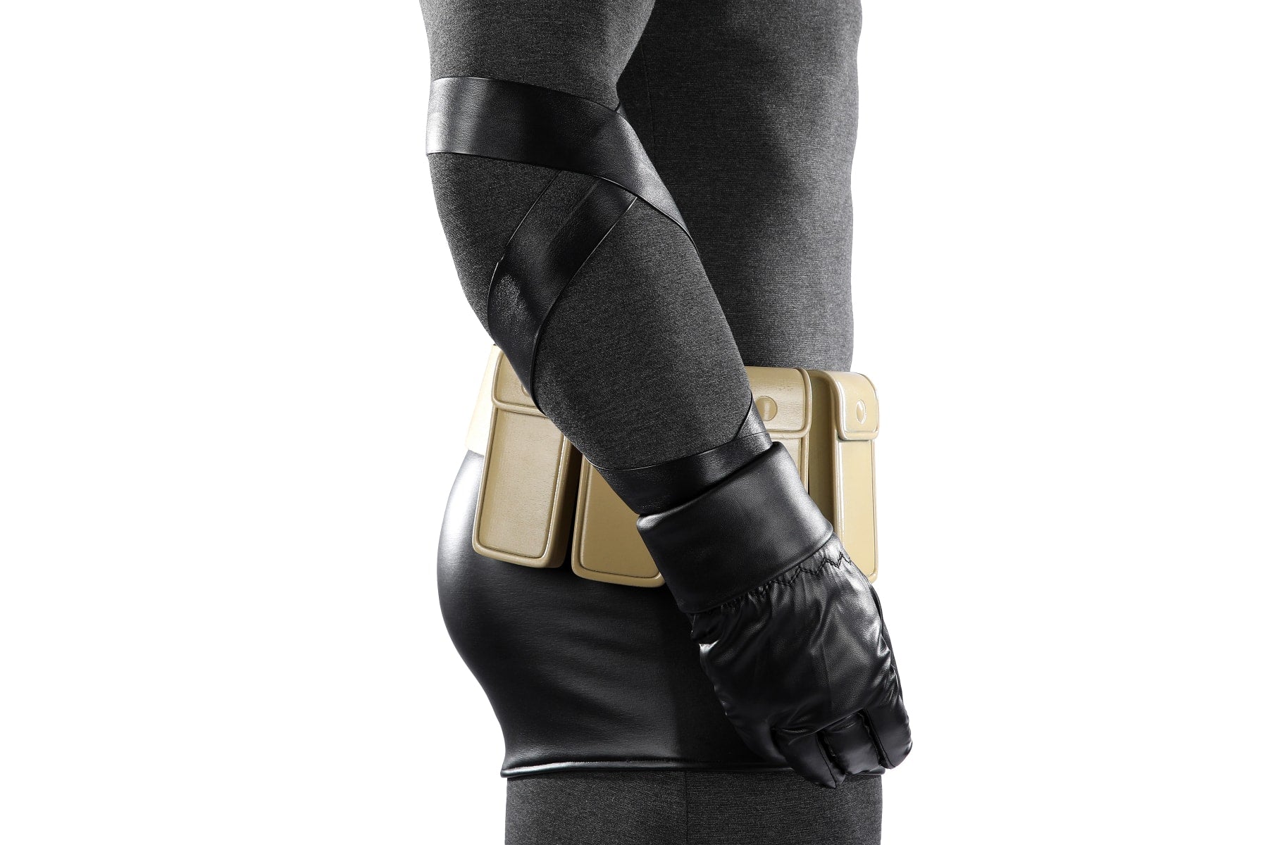 Absolute Batman Bruce Wayne Jumpsuit Full Set Cosplay Costumes