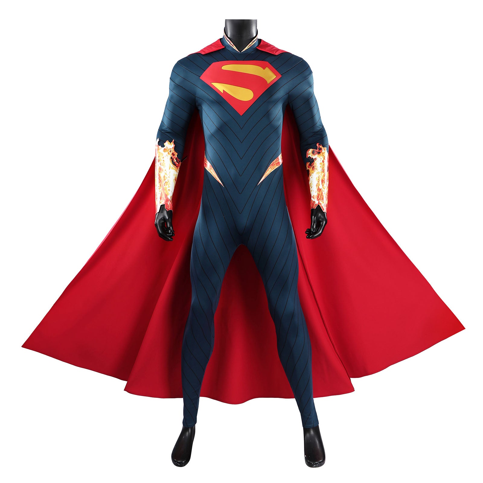 Absolute Superman Fire Battlesuit High Level Cosplay Costumes