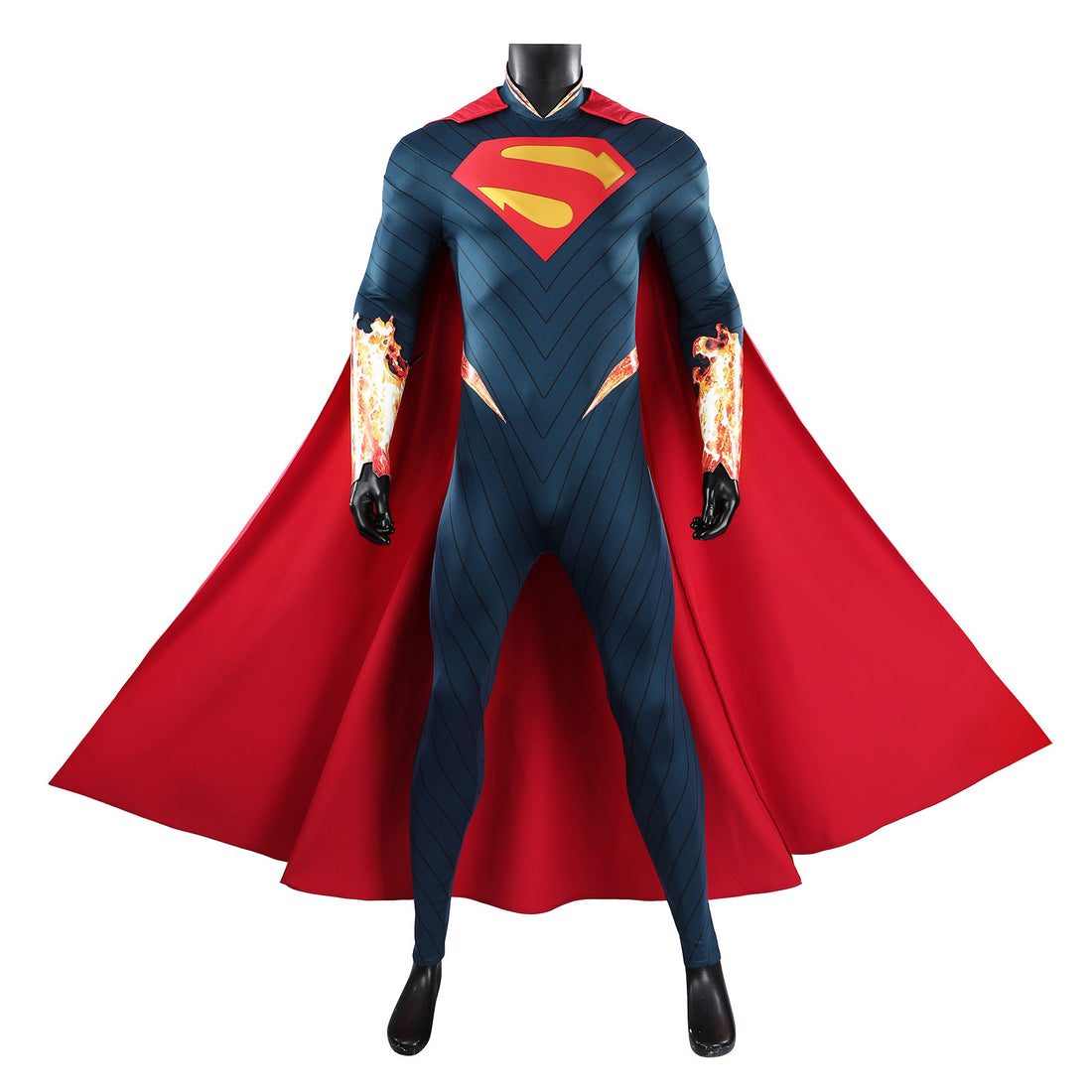 Absolute Superman Fire Battlesuit High Level Cosplay Costumes