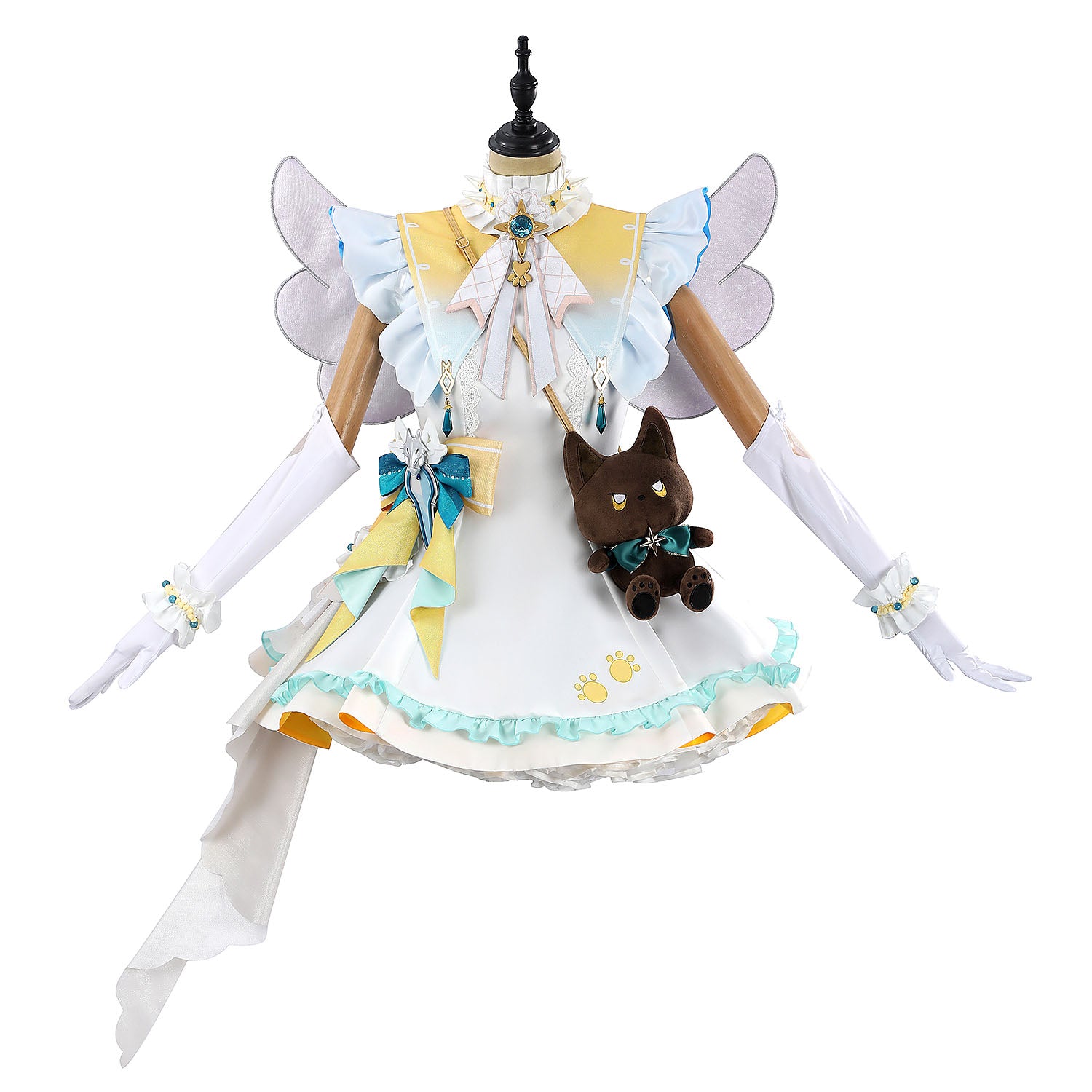 Game Carnival Garu Frisky Leaping Moonlight Dress Cosplay Costumes