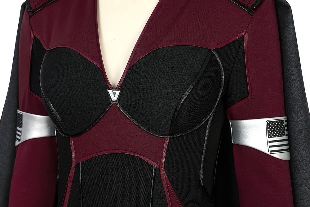 The Boys Season 2 Stormfront Jumpsuit with Cloak Fullset Cosplay Costumes