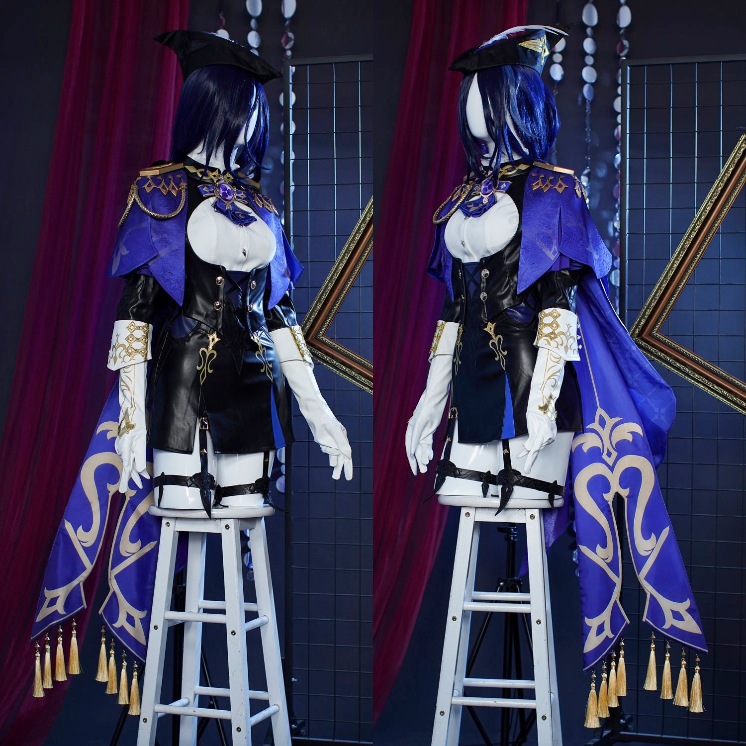 Game Genshin Impact Clorinde Top Level Cosplay Costumes