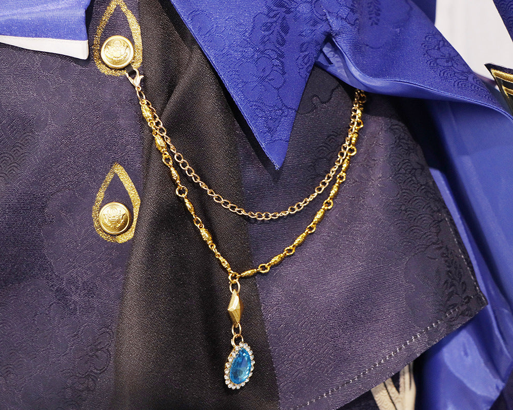 Genshin Impact Black Furina Focalors Full Set Cosplay Costume