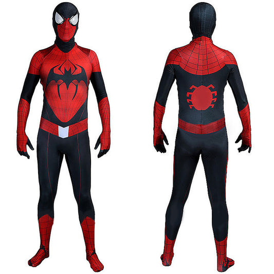 ultimate spider man batman jumpsuits cosplay costume kids adult halloween bodysuit