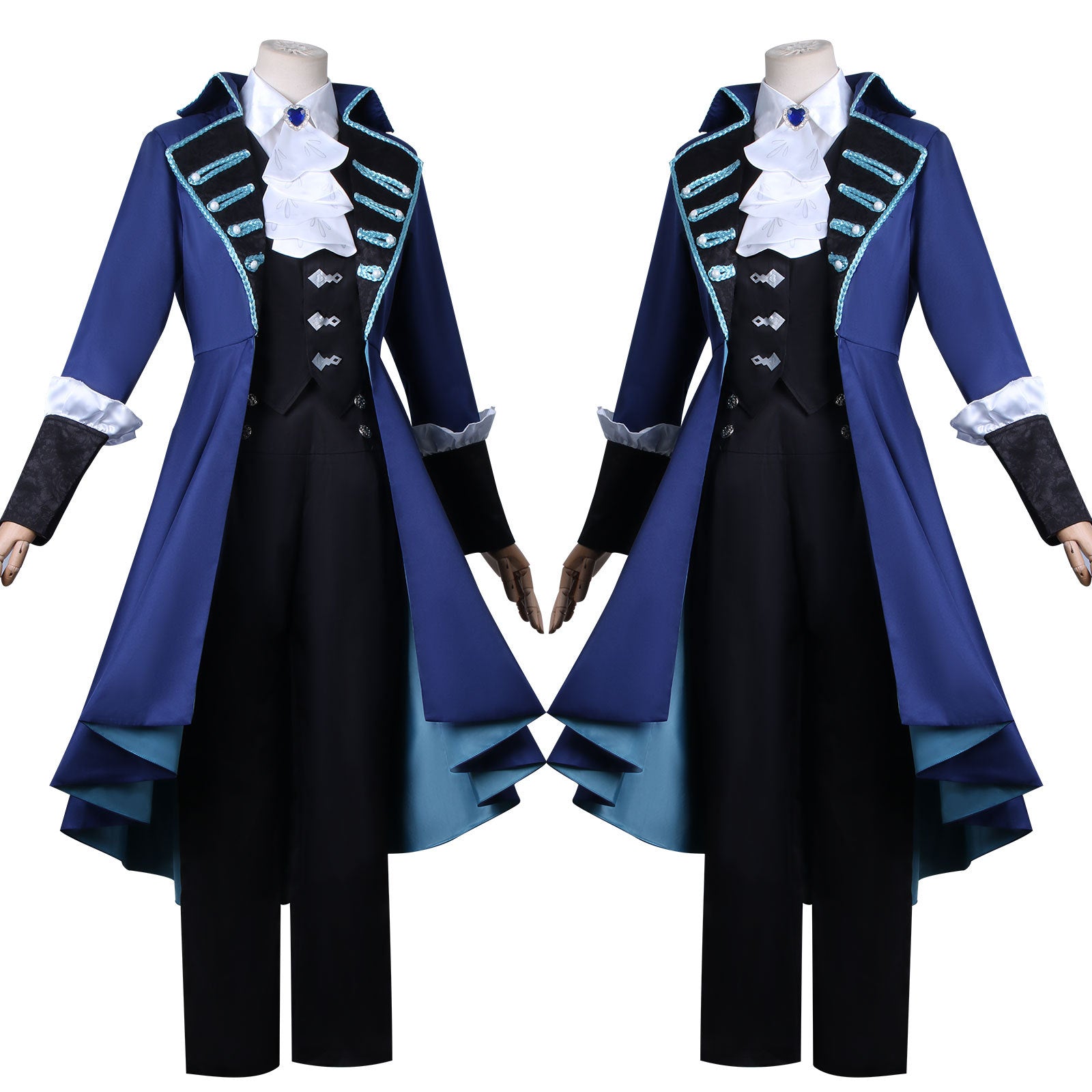 Game Reverse: 1999 Vertin Blue Long Gown Cosplay Costumes