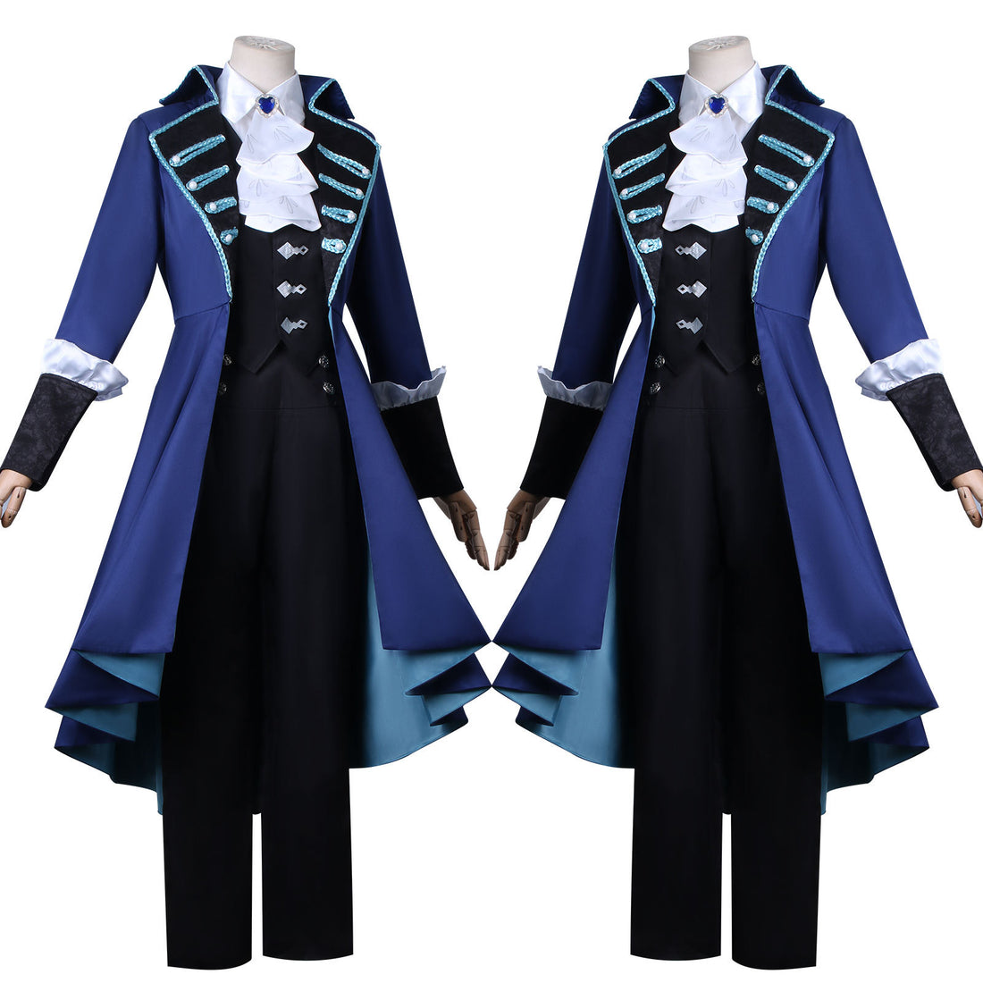 Game Reverse: 1999 Vertin Blue Long Gown Cosplay Costumes