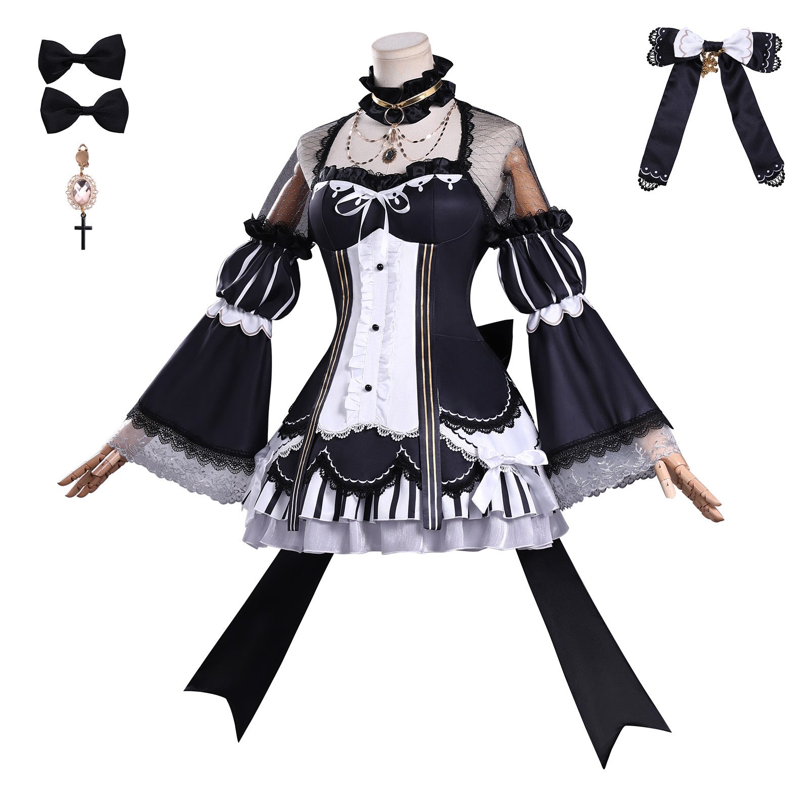 Magical Girl Witch Trials Saeki Miria Full Set Cosplay Costumes