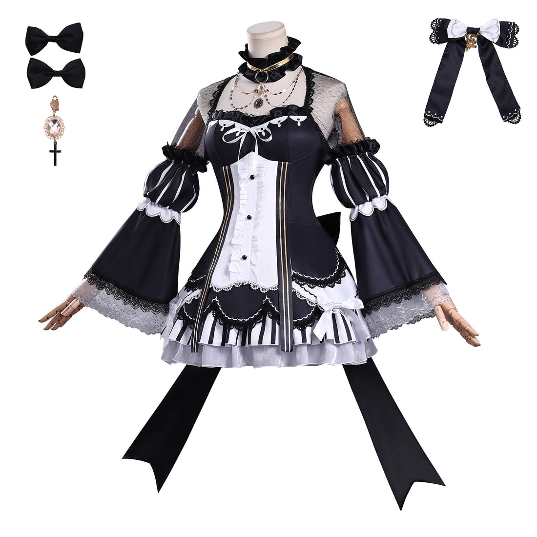Magical Girl Witch Trials Saeki Miria Full Set Cosplay Costumes