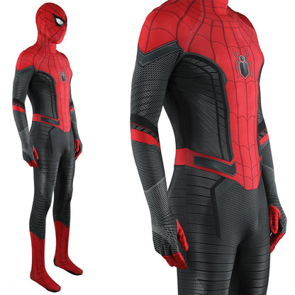 Far From Home Spider-Man Jumpsuits Cosplay Costume Kids Adult Halloween Bodysuit - coscrew