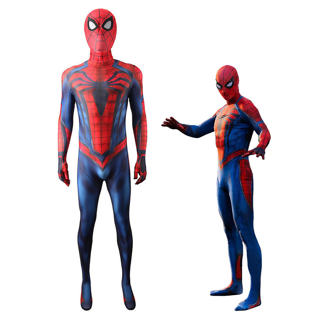 the amazing ps4 spiderman jumpsuits cosplay costume kids adult halloween bodysuit