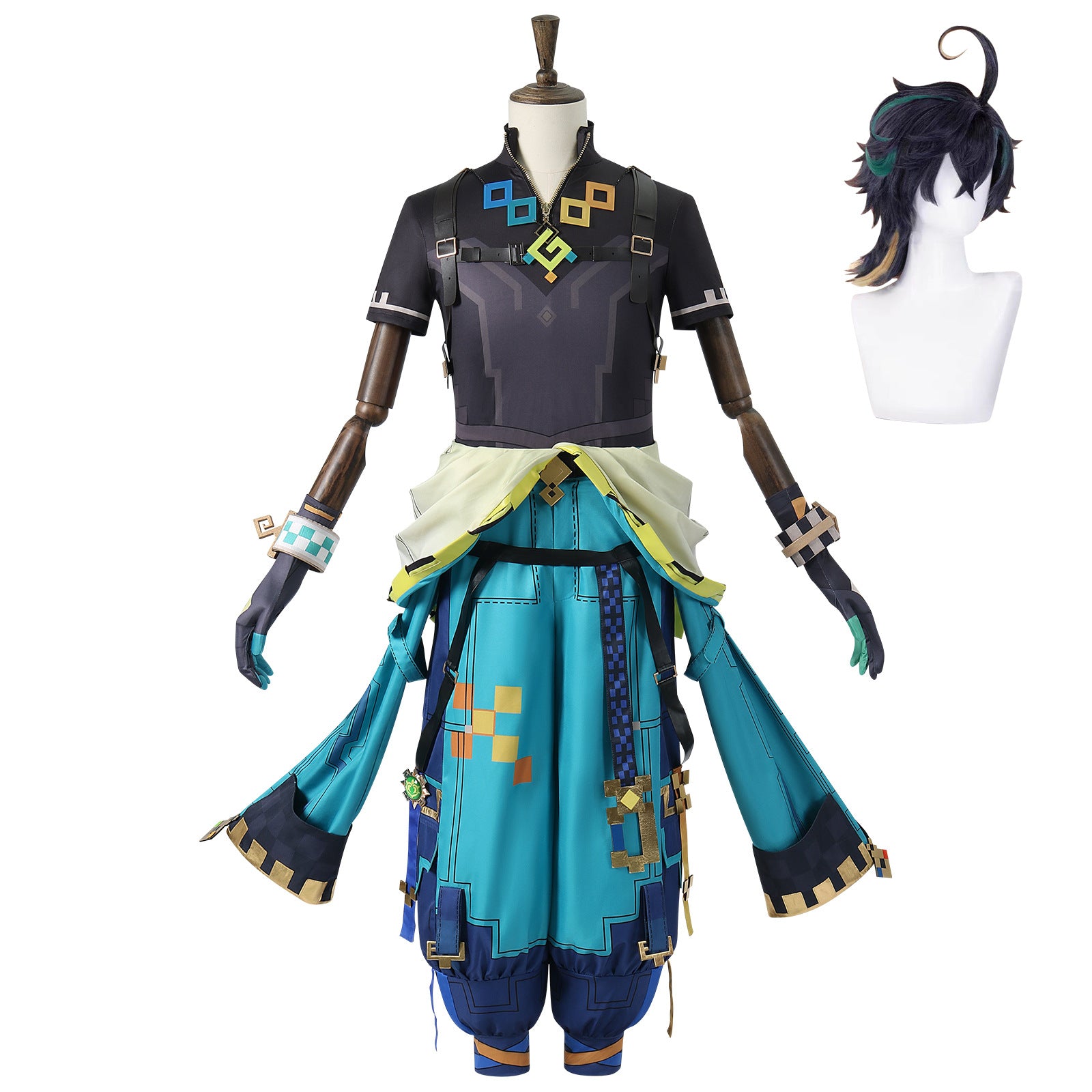 Game Genshin Impact Natlan Kinich New Rolo Fullset Cosplay Costumes