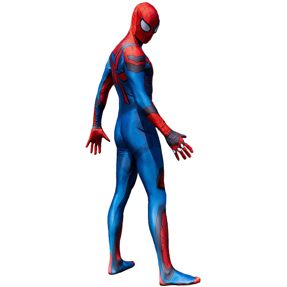 spider man suit peter parker jumpsuits cosplay costume kids adult halloween bodysuit