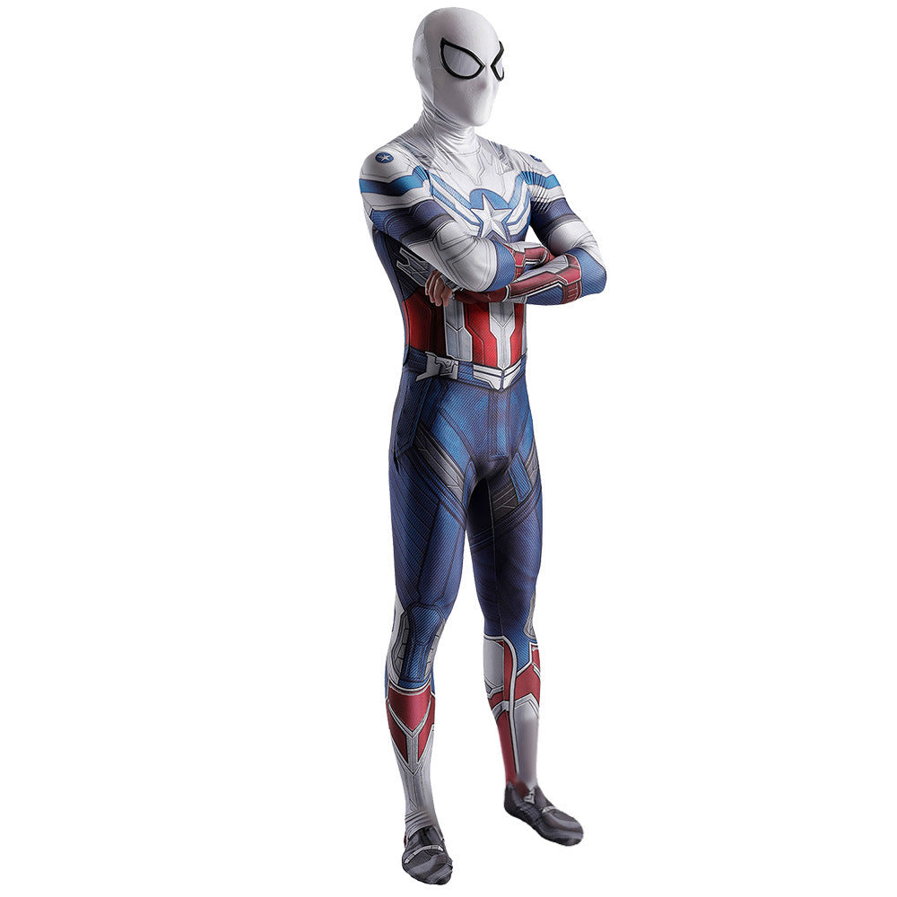 the falcon and the winter soldier captain america jumpsuits kids adult bodysuit