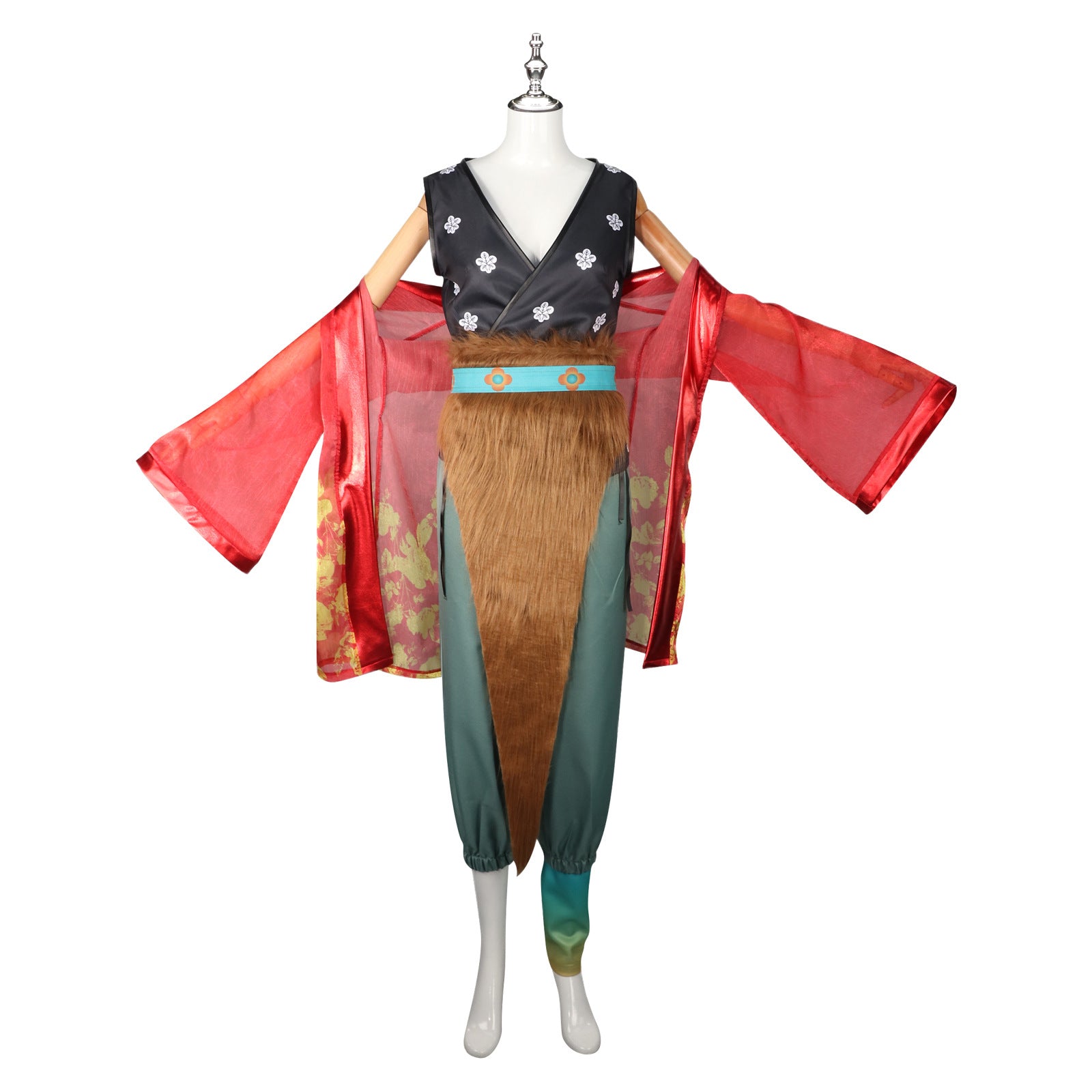Black Myth Wukong Fox Spirit Pingping Full Set Cosplay Costumes