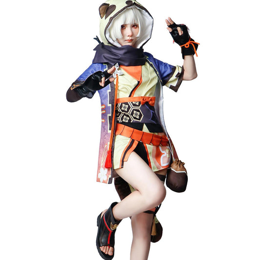 Genshin Impact Sayu Adult Full Set Cosplay Costume