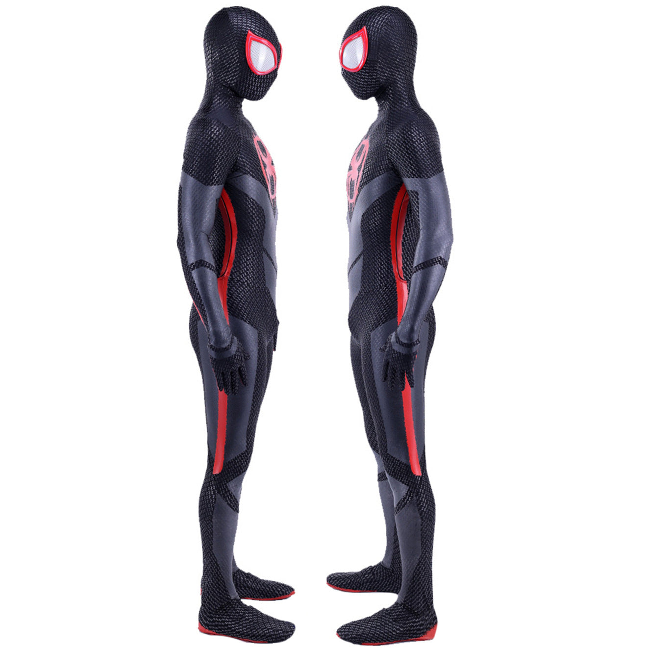 miles morales spider man across the spider verse jumpsuits costume bodysuit