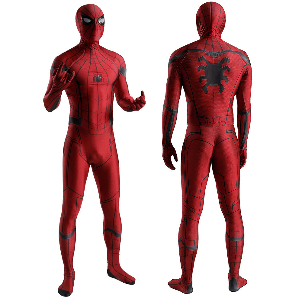 the homecoming scarlet spider man jumpsuits costume kids adult halloween bodysuit