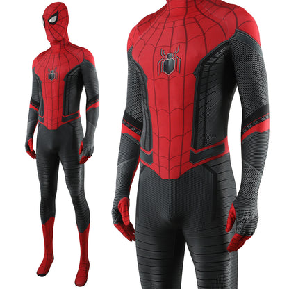 Far From Home Spider-Man Jumpsuits Cosplay Costume Kids Adult Halloween Bodysuit - coscrew