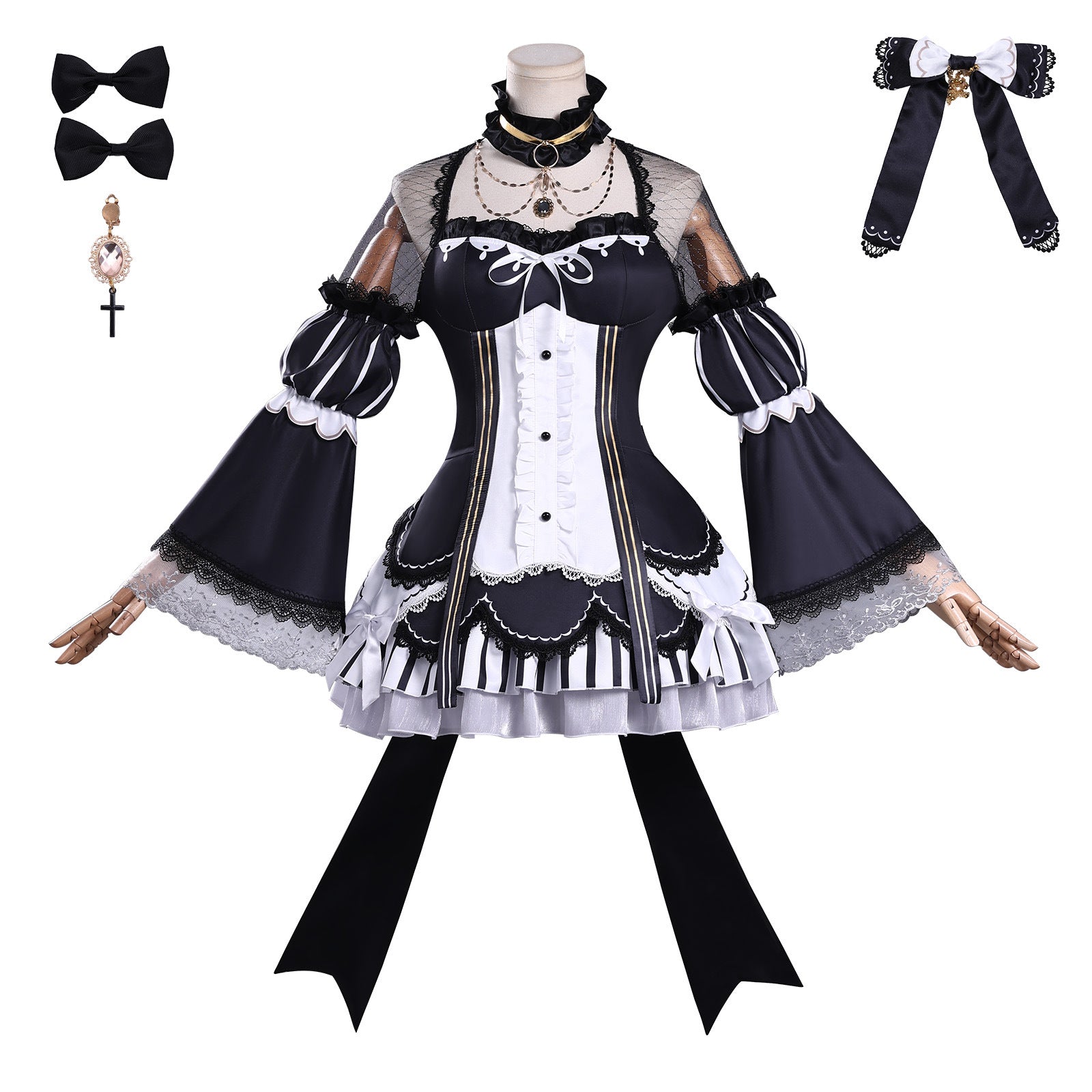 Magical Girl Witch Trials Saeki Miria Full Set Cosplay Costumes
