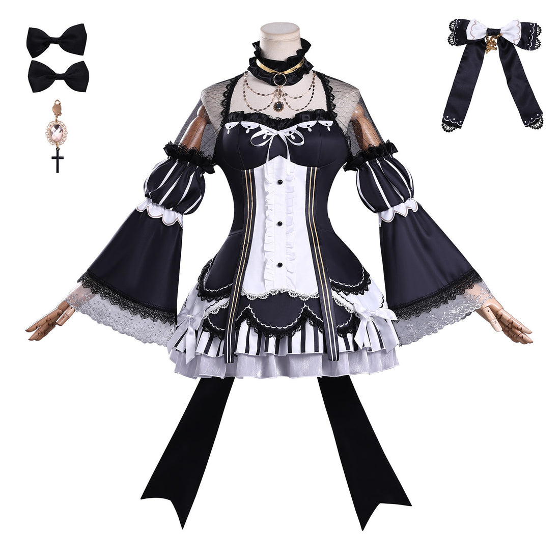 Magical Girl Witch Trials Saeki Miria Full Set Cosplay Costumes