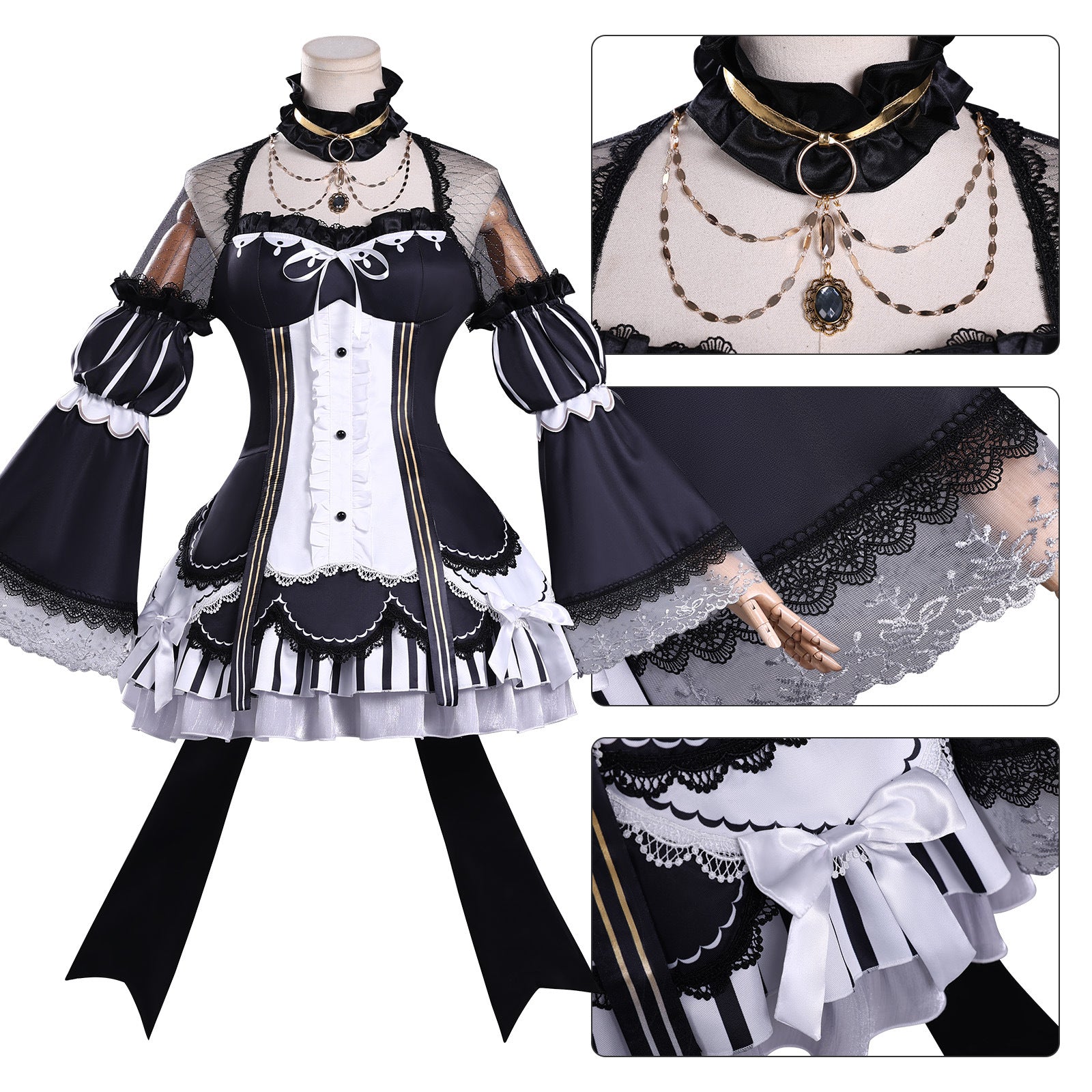 Magical Girl Witch Trials Saeki Miria Full Set Cosplay Costumes