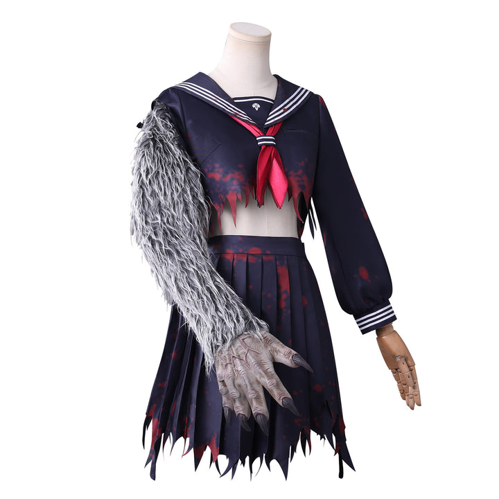 Silent Hill f Shimizu Hinako Sailor Suit Mutated Cosplay Costumes
