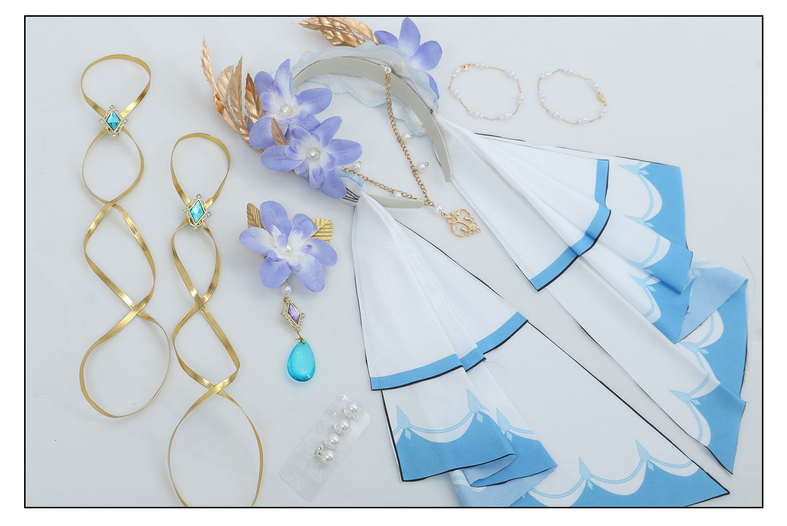 Game Genshin Impact Nilou Skin Breeze of Sabaa Cosplay Costumes