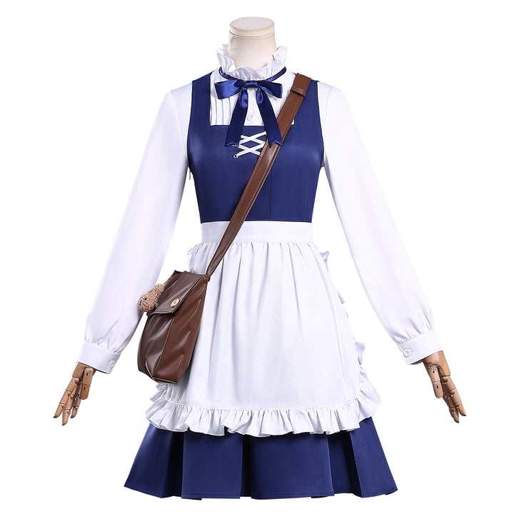 Arknights Wakaba Mutsumi X Mujica Mortis Maid Outfit Cosplay Costumes