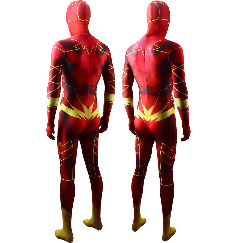 barry allen the flash season 6 jumpsuits costume kids adult halloween bodysuit