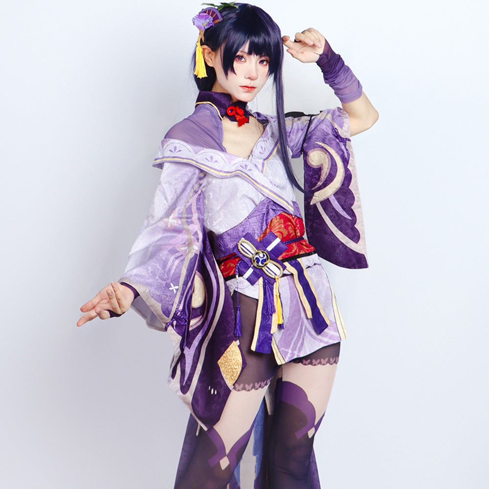 Genshin Impact Baal Raiden Shogun Adult Full Set Cosplay Costume