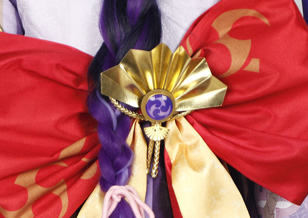 Genshin Impact Baal Raiden Shogun Adult Full Set Cosplay Costume