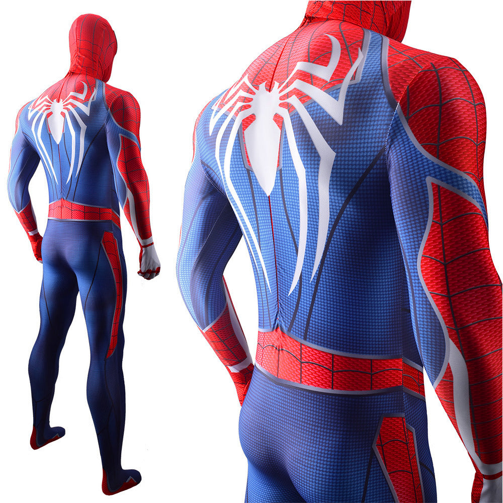 upgraded ps4 spider man jumpsuits cosplay costume kids adult halloween bodysuit