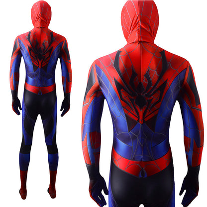 kai spider man spider armor jumpsuits cosplay costume kids adult halloween bodysuit