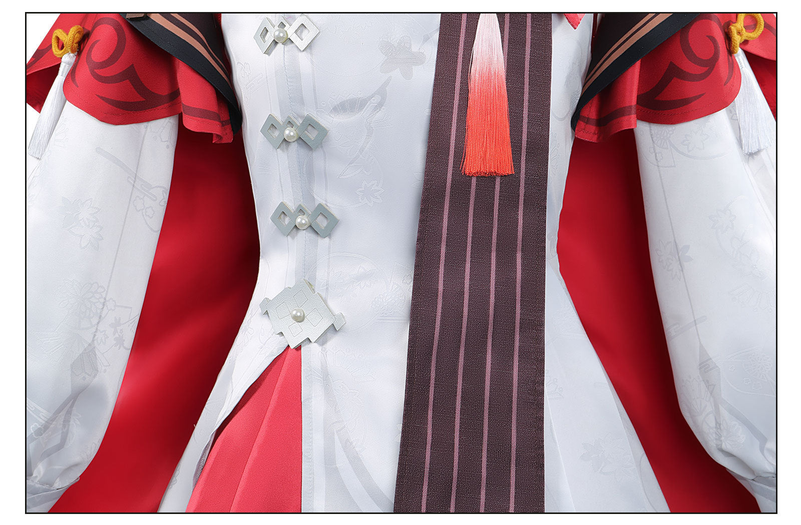 Genshin Impact Lantern Rite Hu Tao Crimson Snow Cosplay Costumes