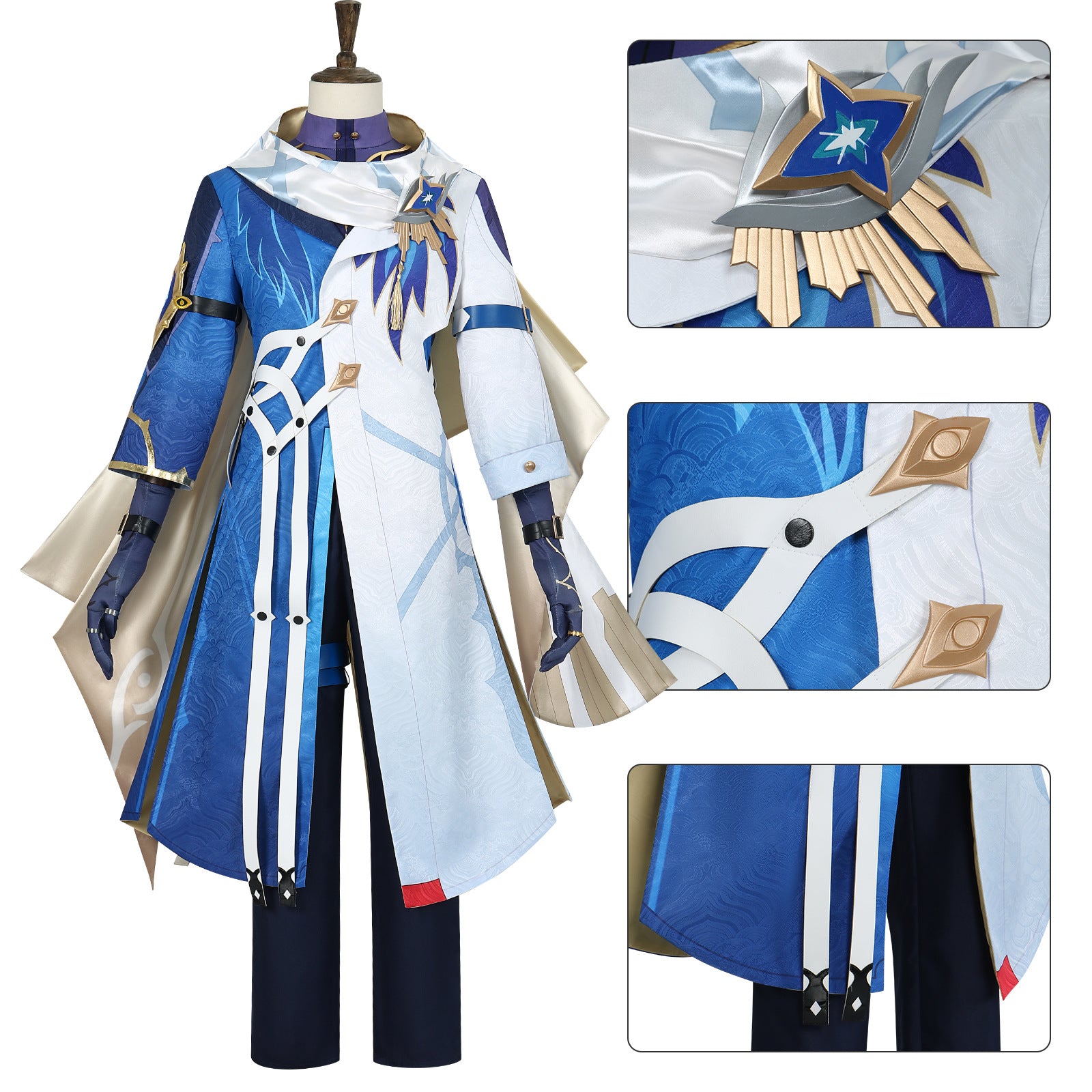 Game Honkai: Star Rail Order Sunday Fullset Cosplay Costumes