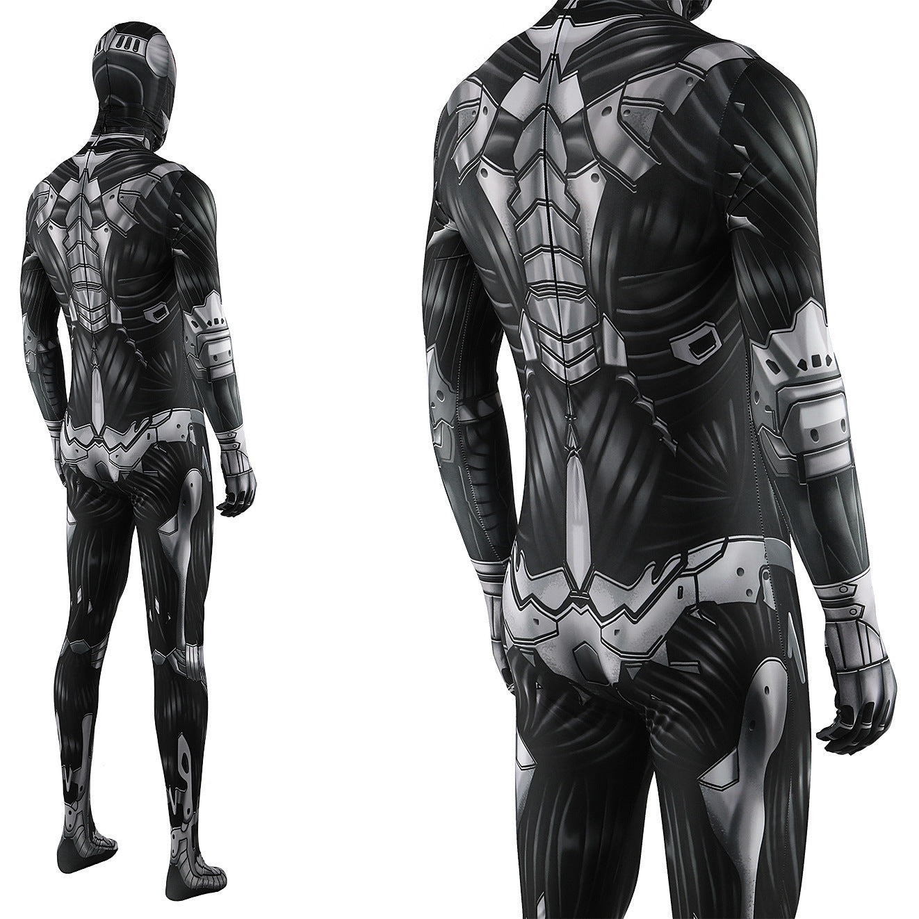 Game Crysis 3 Prophet Jumpsuits Cosplay Costume Kids Adult Halloween Bodysuit - coscrew