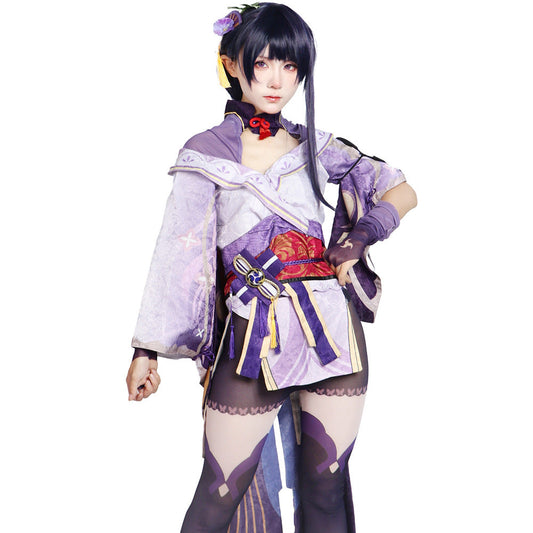 Genshin Impact Baal Raiden Shogun Adult Full Set Cosplay Costume