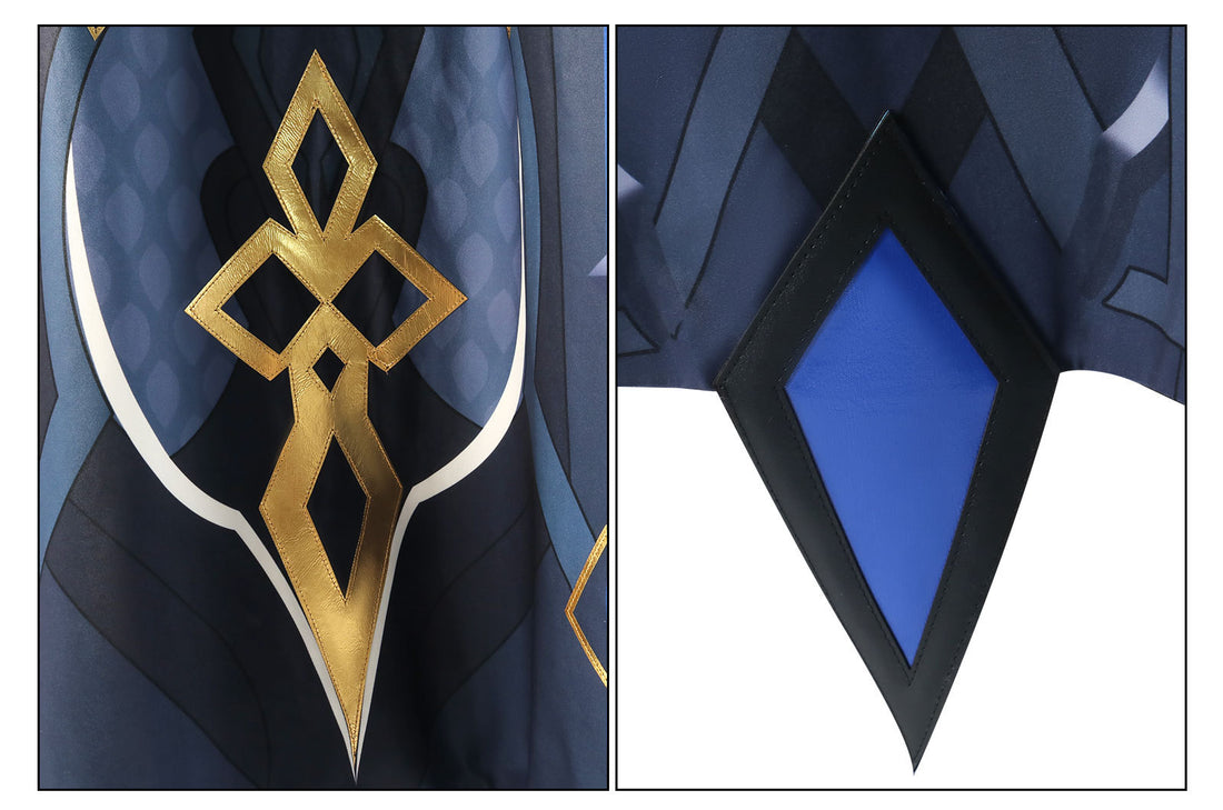 Game Genshin Impact Fatui The Captain Capitano Cosplay Costumes