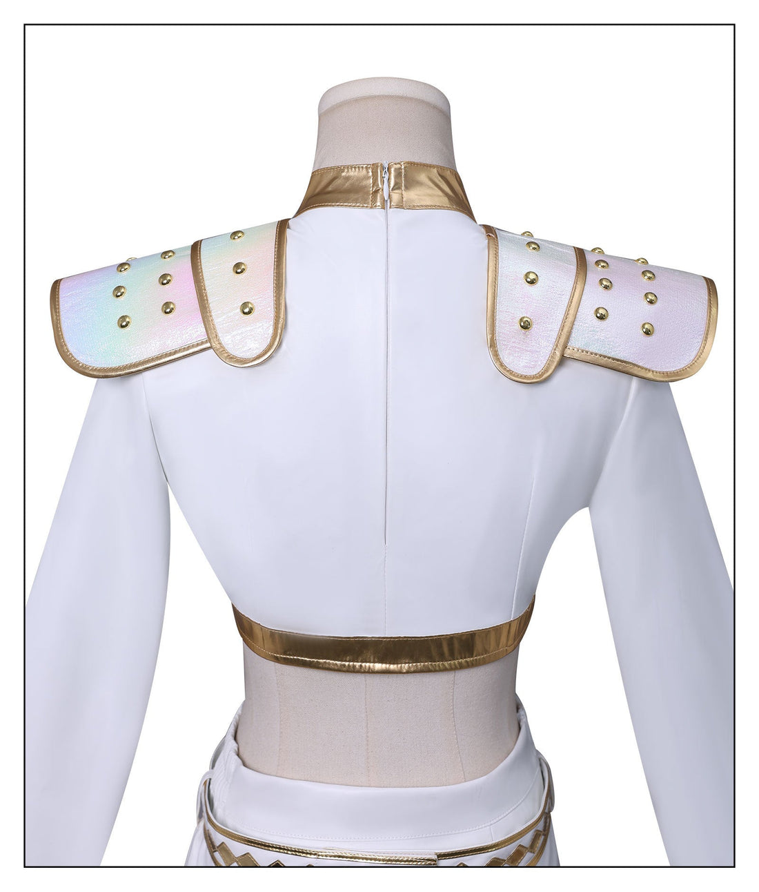 KPop Demon Hunters Zoey White Outfit Adult Kids Cosplay Costumes