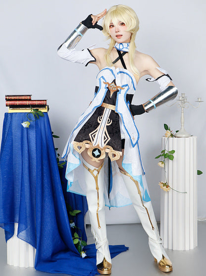 Genshin Impact Traveler Lumine Full Set Cosplay Costume